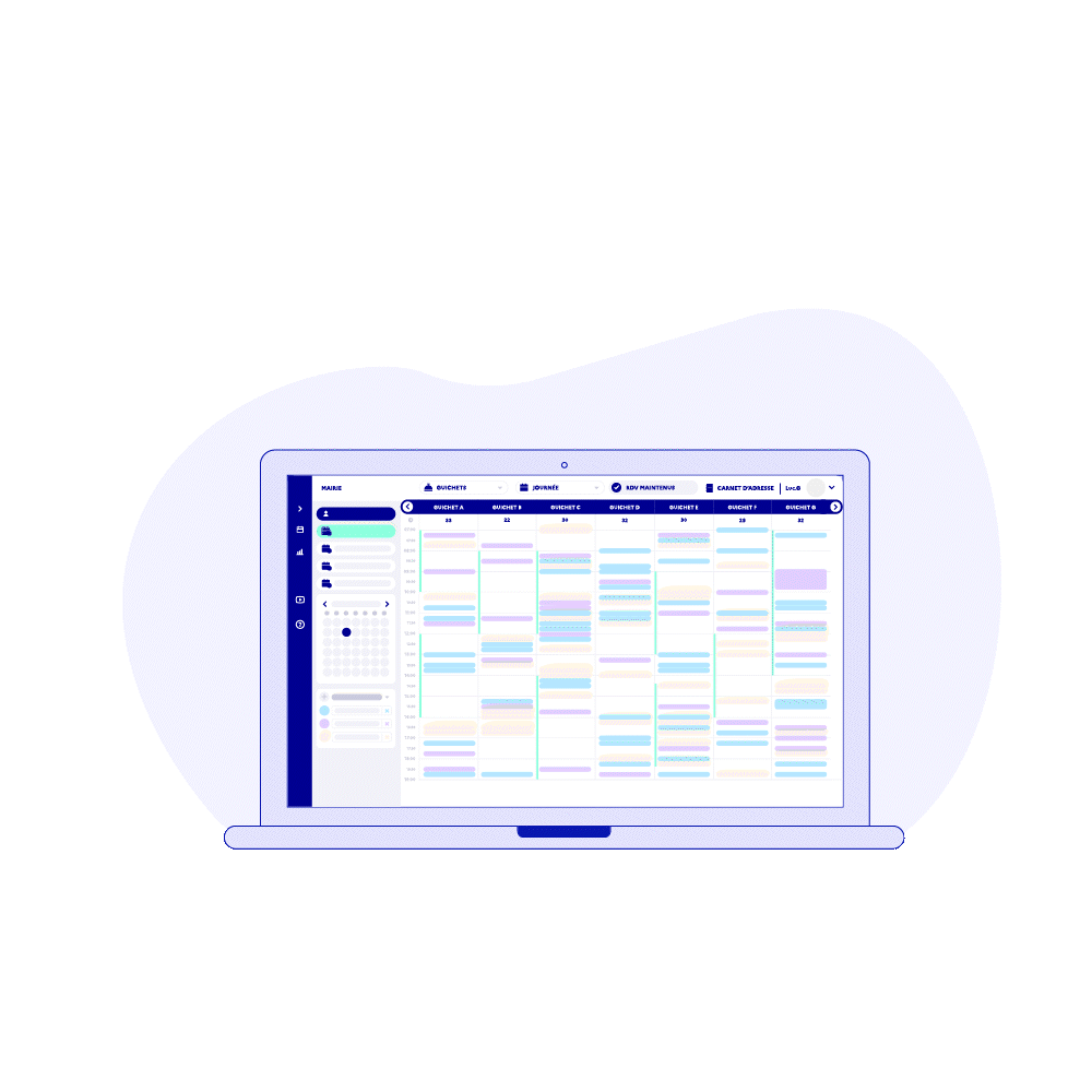 wapiCalendar - Prise de rendez-vous universelle