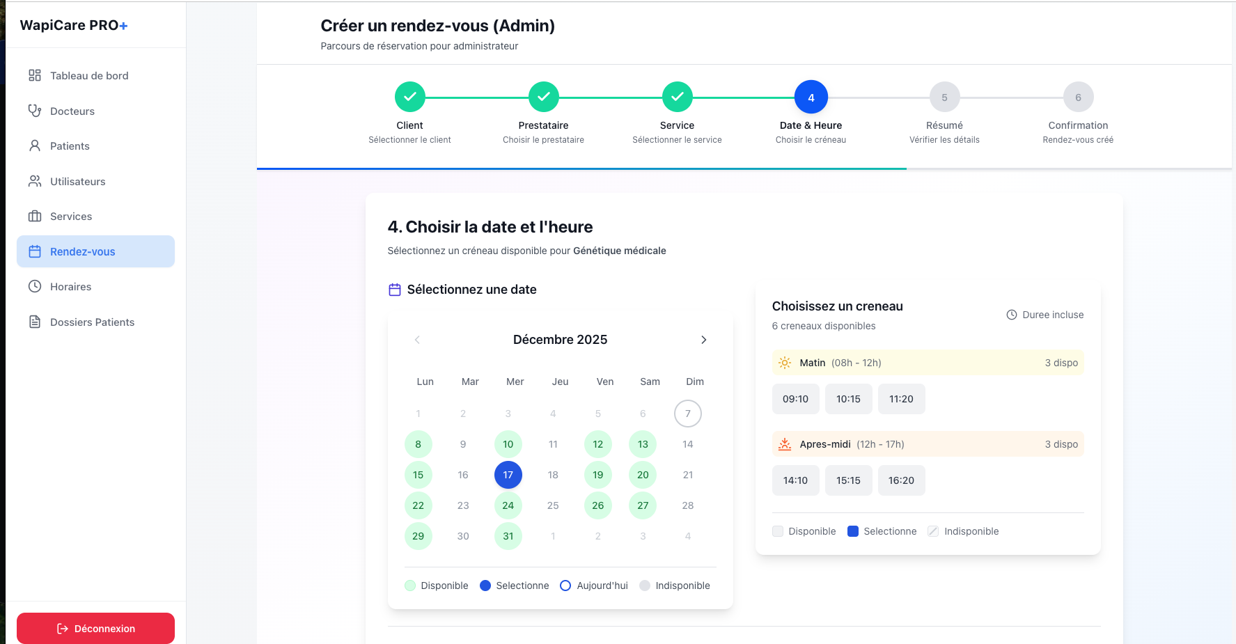 Intelligent scheduling for medical appointments